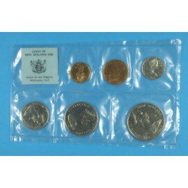Coins of New Zealand 1968 møntsæt