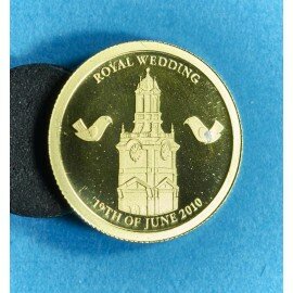 Cook Islands 10 dollars 2010 - Royal Wedding Sweden 2010