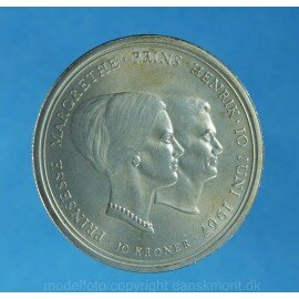 10 kr. 1967 i kv. 1+/01