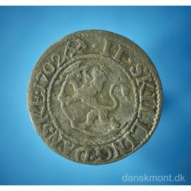 Norge 2 skilling 1702