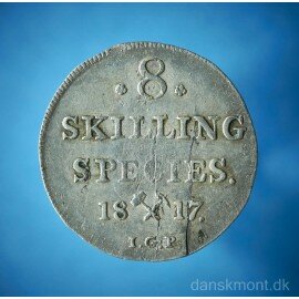 Norge 8 skilling 1817