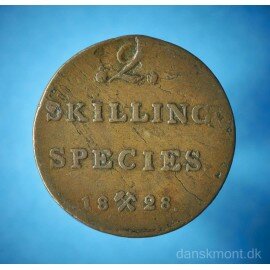 Norge 2 skilling 1828