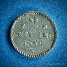 Norge 2 skilling 1870