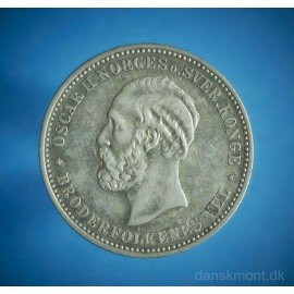 Norge 2 kr. 1878 / Pen