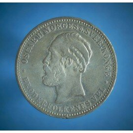 Norge 2 kr. 1904 - lille kanthak