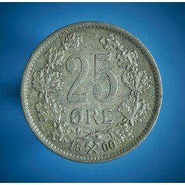 Norge 25 øre 1900