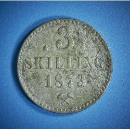 3 skilling 1873
