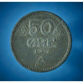 Norge 50 øre 1942
