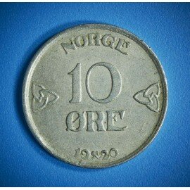 Norge 10 øre 1920