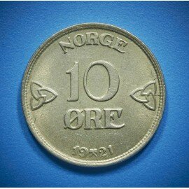 Norge 10 øre 1921