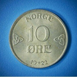 Norge 10 øre 1922
