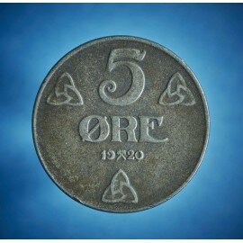 Norge 5 øre 1920