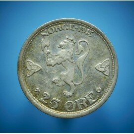 Norge 25 øre 1915