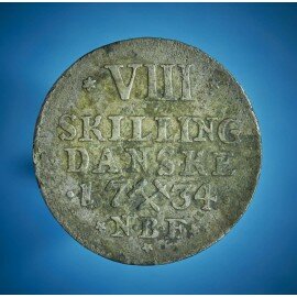 Norge 8 skilling 1734