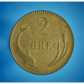 2 øre 1875 - stempelglans