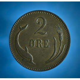 2 øre 1887