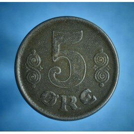 5 øre 1919 Jern