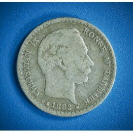 10 øre 1882 i middel kvalitet