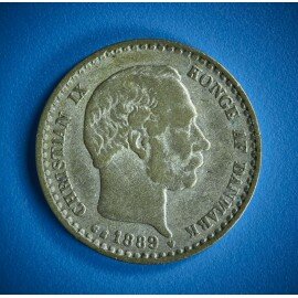10 øre 1889 i pæn kvalitet