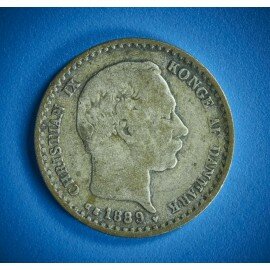 10 øre 1889 i middel kvalitet