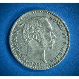 10 øre 1905 i pæn kvalitet