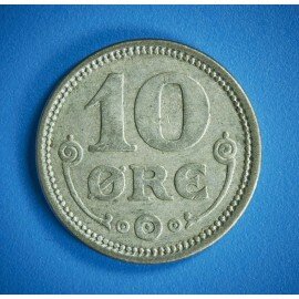 10 øre 1914 i middel kvalitet