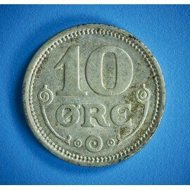 10 øre 1919 i middel kvalitet