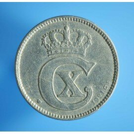 25 øre 1921 i middel kvalitet