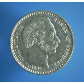 25 øre 1894 - spejlblank