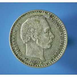 25 øre 1900 - flot eksemplar