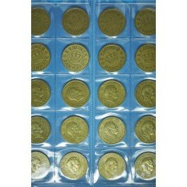 Danmark 2 kr. 1924-1959 komplet