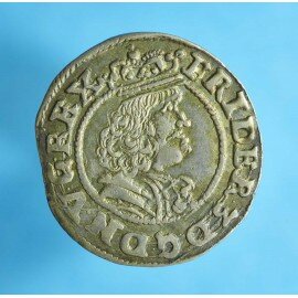 Frederik III 3 skilling lybsk 1667