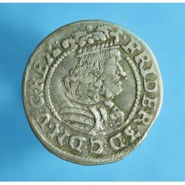 Frederik III 3 skilling lybsk 1668