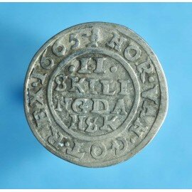 Frederik III 2 skilling 1665