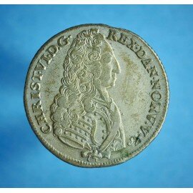 Christian 6. 24 skilling 1732 - Portrætskilling