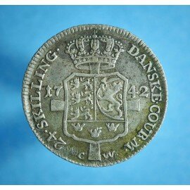 Christian 6. 24 skilling 1742