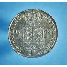 Christian 6. 24 skilling 1743