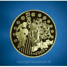 Frankrig 50 euro 2009 i guld