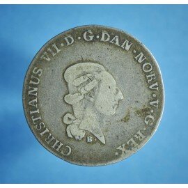 Christian 7. 1/3 specie 1787-1789 Slesvig-Holsten