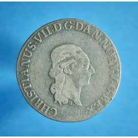 Christian 7. 2/3 speciedaler 1787-1808 Slesvig-Holsten - bedre eksemplar