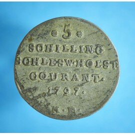 Christian 7. 1/12 speciedaler 1787-1801 Slesvig-Holsten