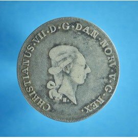Christian 7. 1/3 specie 1787-1789 Slesvig-Holsten - bedre eksemplar