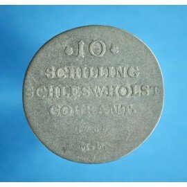 Christian 7. 1/6 speciedaler 1787-1796 Slesvig-Holsten