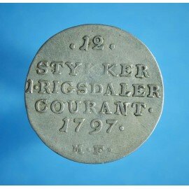 Christian 7. 1/15 speciedaler 1797