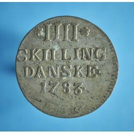 Christian 7. 4 skilling 1783