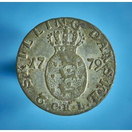 Christian 7. 2 skilling 1779