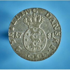 Christian 7. 2 skilling 1781