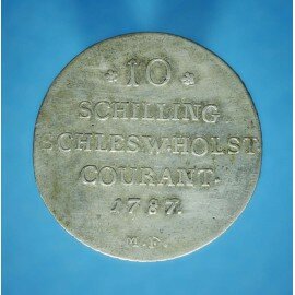 Christian 7. 1/6 speciedaler 1787 Slesvig-Holsten