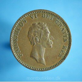 Frederik 6. 1 rigsbankskilling 1813 - bedre eksemplar