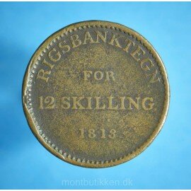 Frederik 6 . 12 skilling 1813